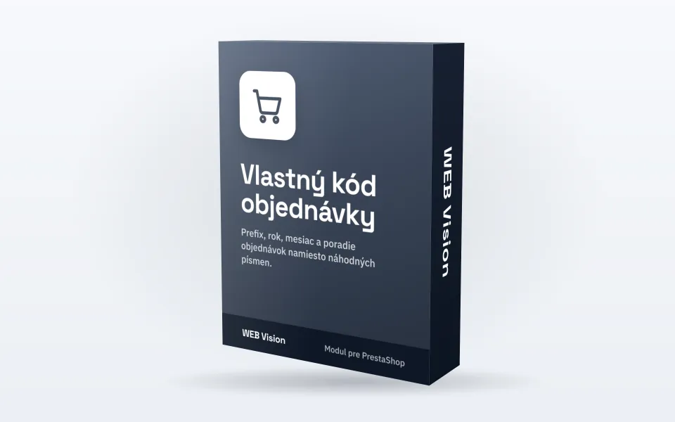 Vlastný kód objednávky - Modul pre PrestaShop – snímka obrazovky 1