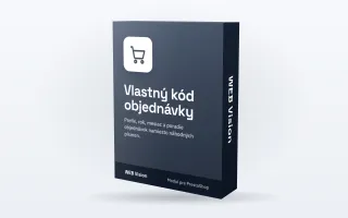 Vlastný kód objednávky - Modul pre PrestaShop
